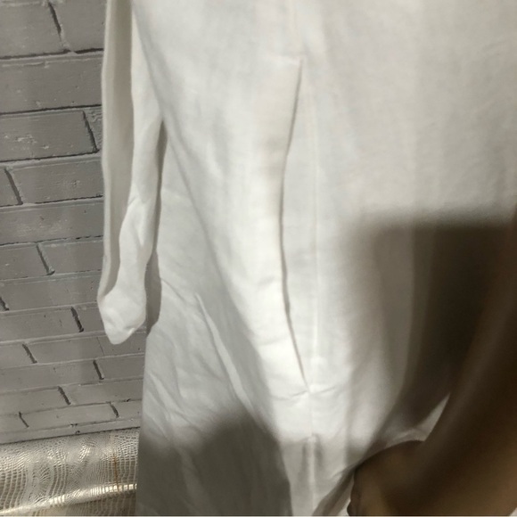 Vineyard Vines Women’s Tie Front Linen Blend Dress - Picture 7 of 9